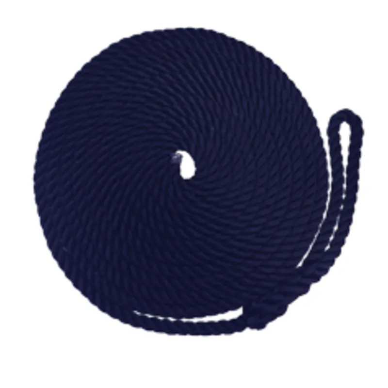 Festmacher Aus Geschlagenem Polypropylen mit Spleiß, Ø12mm, L=6500mm, Blau