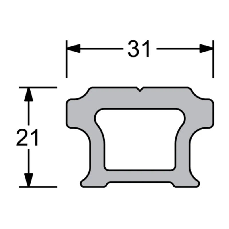 Antal aluminium Klemme für Endfitting Typ 110/150/190