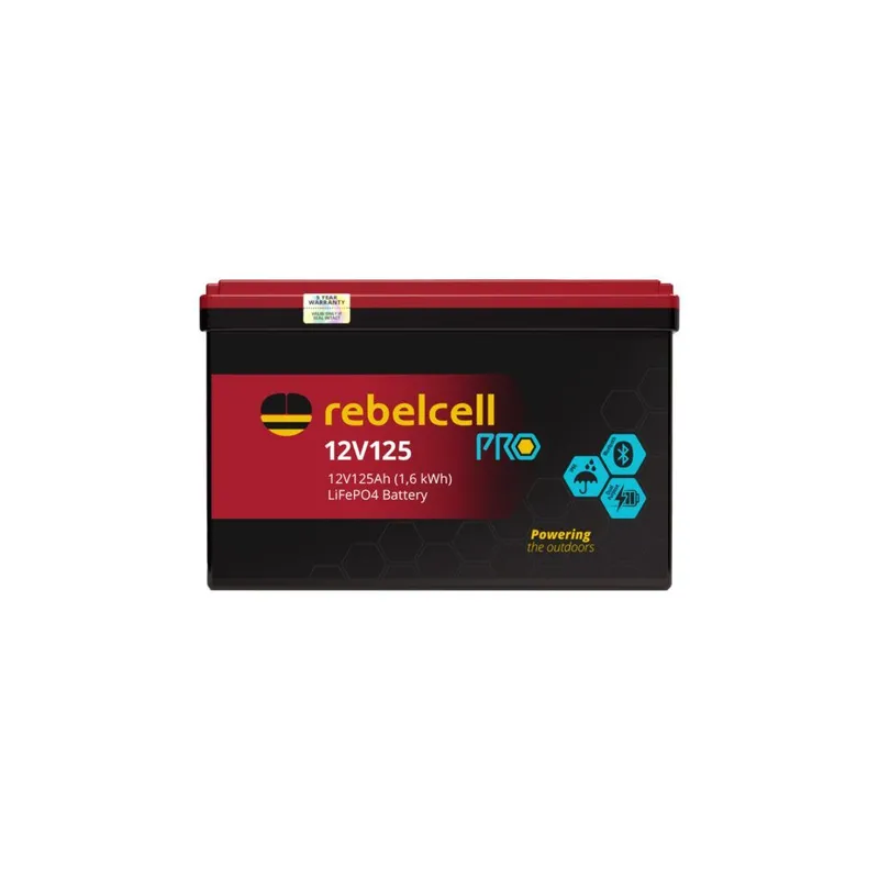 Rebelcell 12V125 PRO LiFePO4 Akku (1,6 kWh)