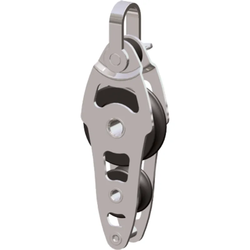 Antal Niro 316 Mini Blöcke Serie 34x6, Kugelgelagert, Fiddle Blöcke + Becket (Unterbügel)