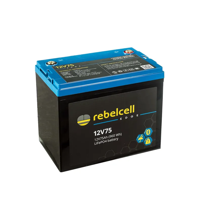 Rebelcell 12V75 EDGE LiFePO4 Batterie (0,96 kWh)