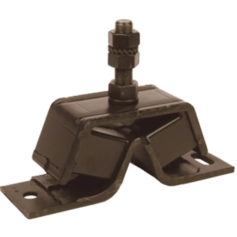 Flexibles Motorlager, 60° Shore, Stift M16, Abm. 205x60x75mm, Max. 60kg