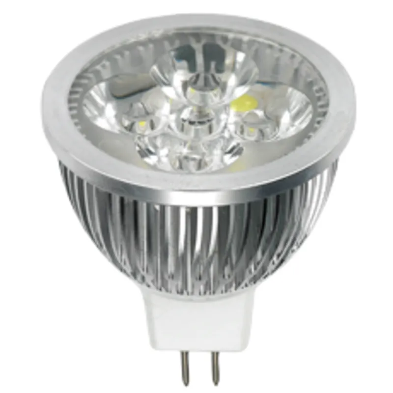 Mr16 Led-Ersatzlampe, 4x1w, 12v (Vergleichbar mit 10-15w Glühbirne), Warm White, Dimmbar