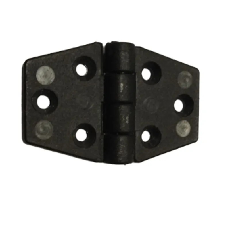 Nylonscharnier, 60x40mm, Schwarz