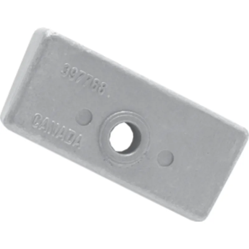 Magnesium Anode Omc/Johnson/Evinrude, Block (Oem 397768)