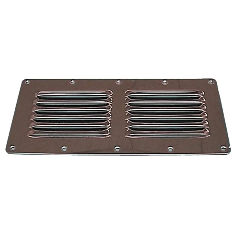 Niro Lüftungblech 'Louvre', 230x115mm