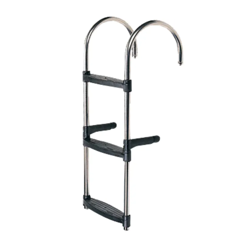 Badeleiter Aus Edelstahl mit 3 Stufen; Rutschfeste Küstenstufen