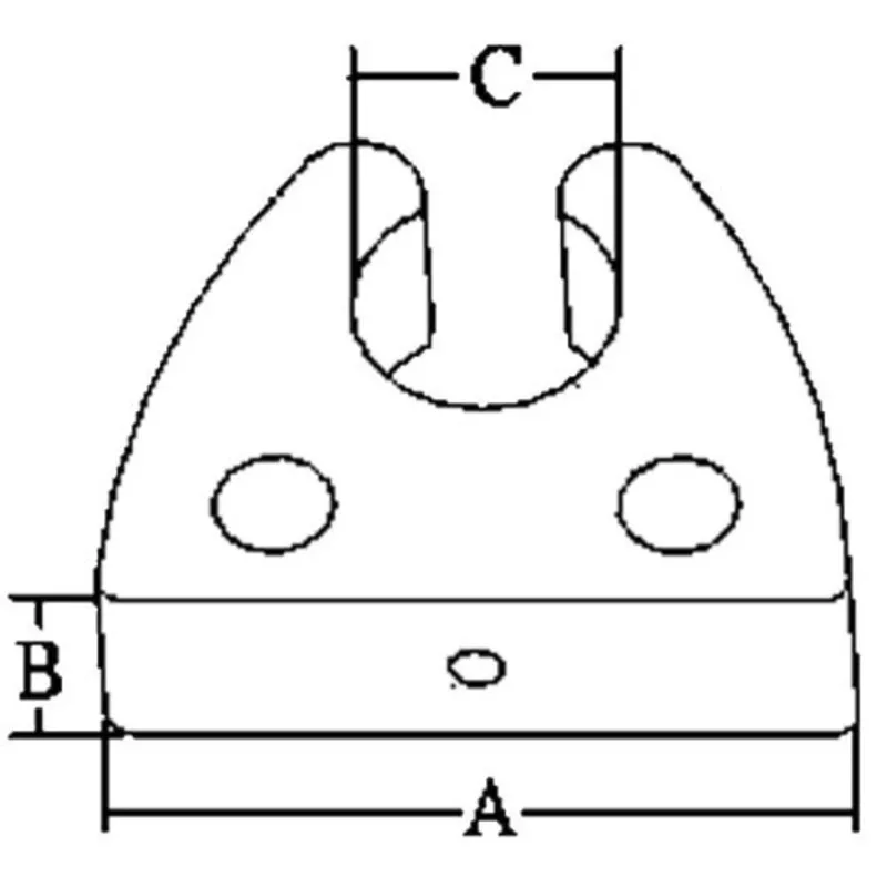 Gummi-Halter für Rohr, Ø22-25mm, Schwarz (Per Paar)