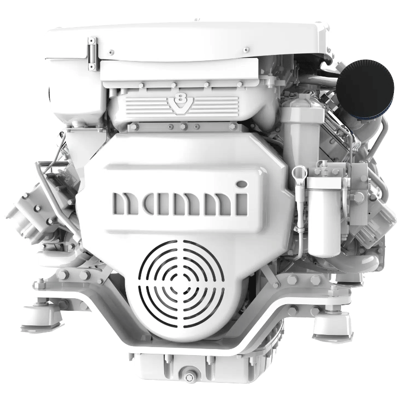Nanni marine diesel engine N16.900 weißh ZF Hurth reversing gear CR3—ZF665A/R=1.971:1